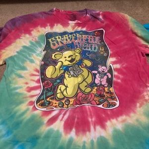 Grateful Dead tie dye space tee